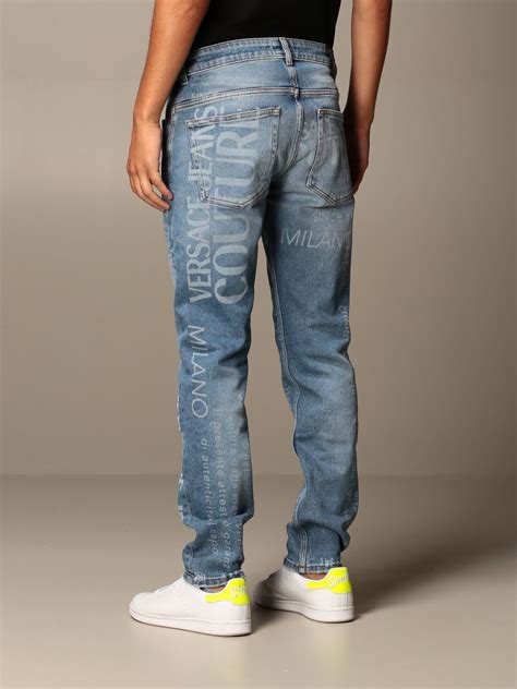 pantalon versace jeans couture|versace men denim jeans.